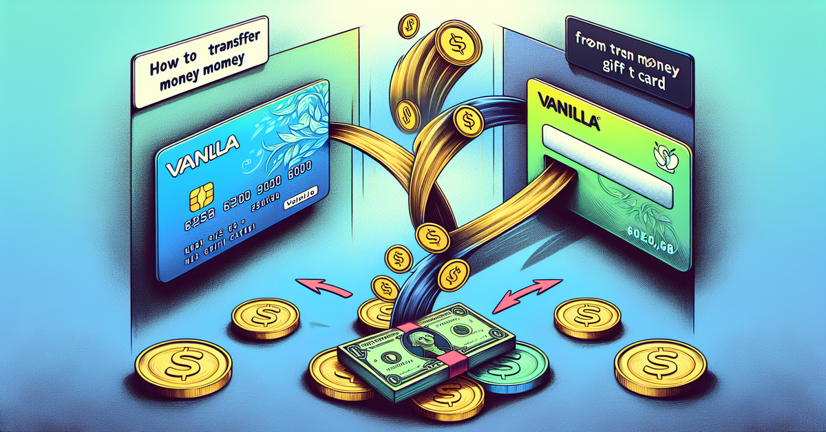 How to Transfer Money From Vanilla Gift Card to Another