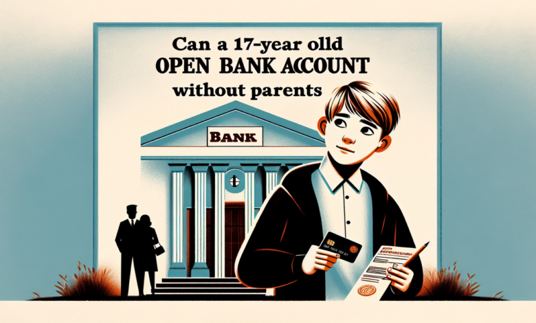 Can a 17-Year Old Open a Bank Account Without Parents