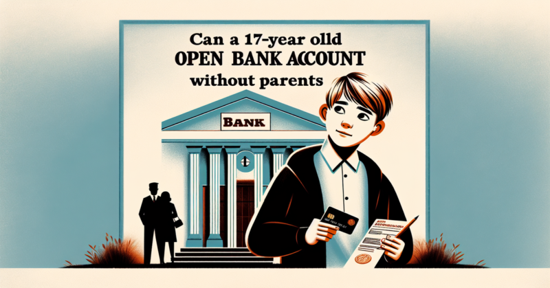 Can a 17-Year Old Open a Bank Account Without Parents