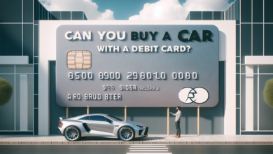 Can You Buy a Car With a Debit Card