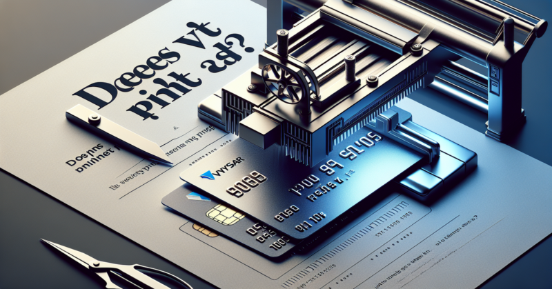 Does Vystar Print Debit Cards