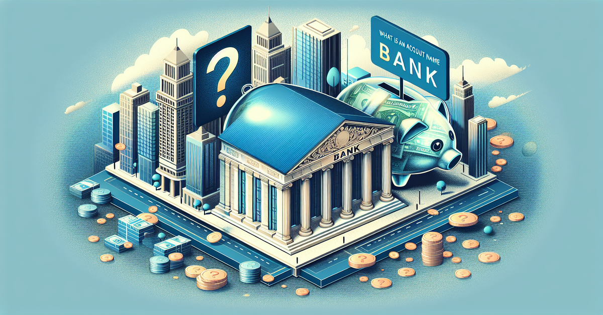 What Is an Account Name Bank