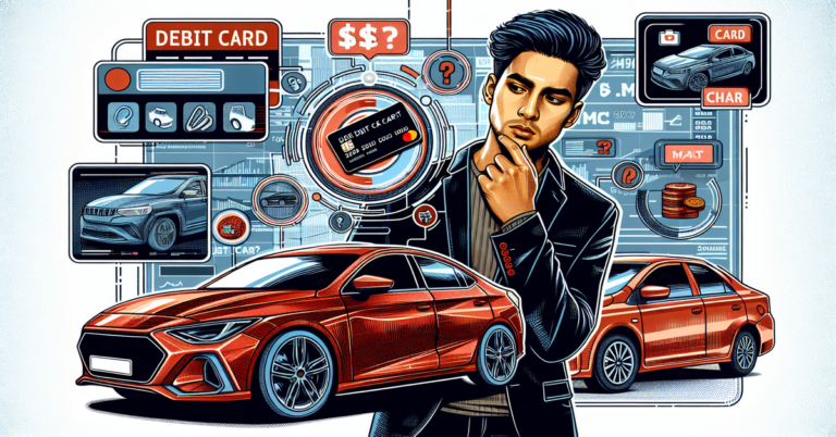 デビットカードで車を購入できますか？