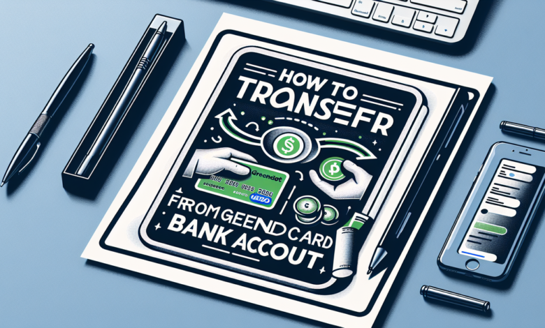 How to Transfer Money From Greendot Card to Bank Account