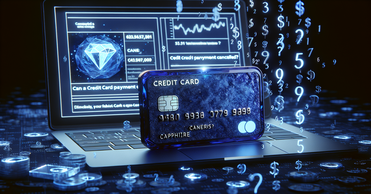 Can a Credit Card Payment Be Cancelled