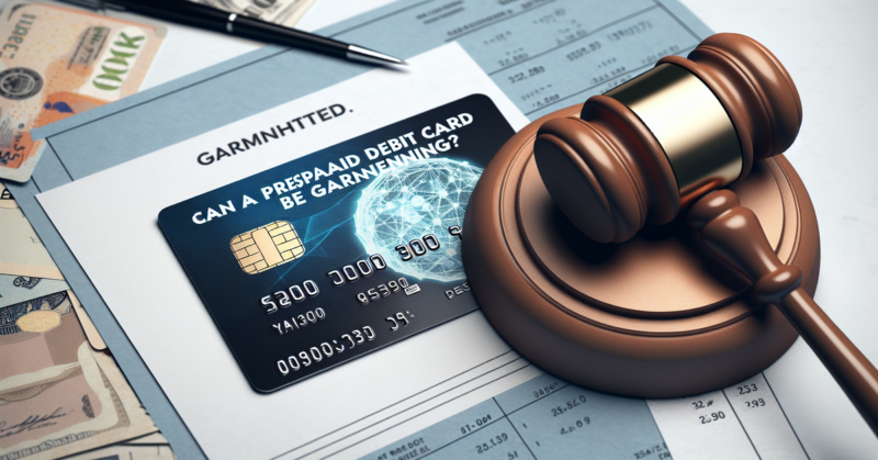 Can a Prepaid Debit Card Be Garnished