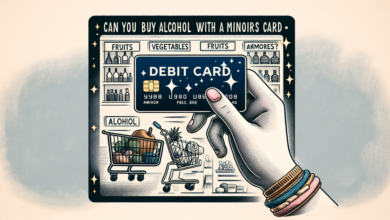 Can You Buy Alcohol With a Minors Debit Card