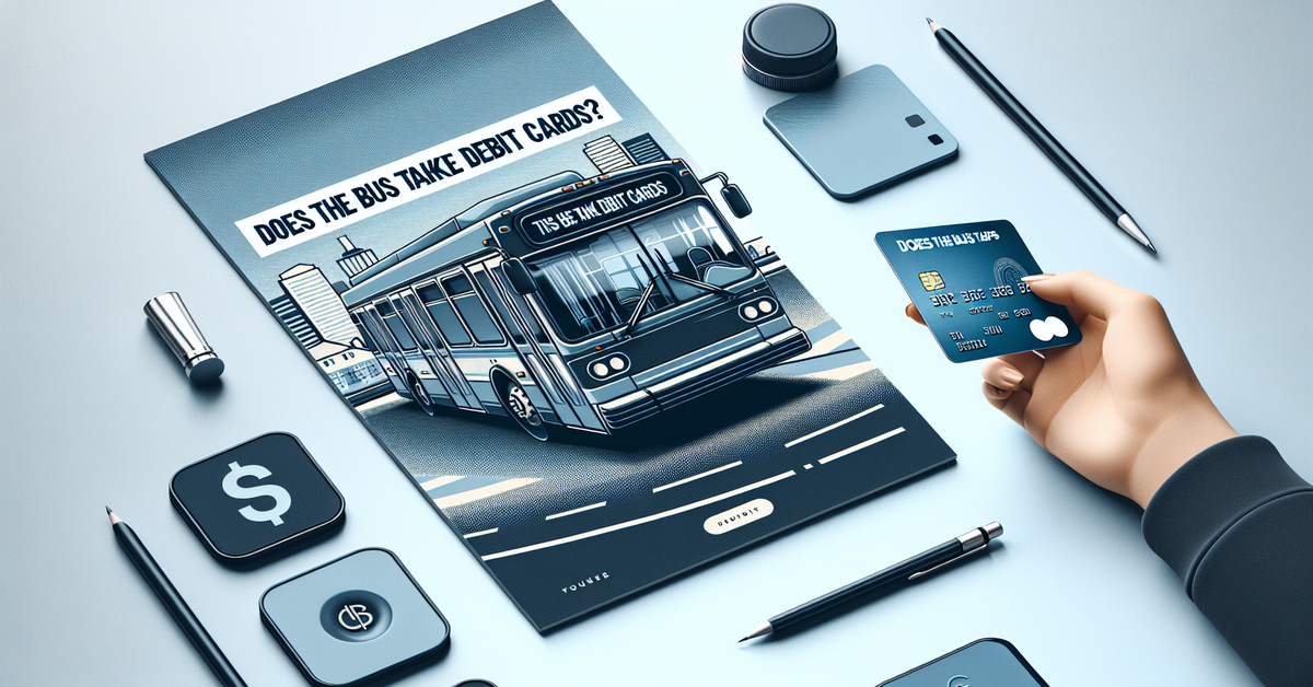 Does the Bus Take Debit Cards