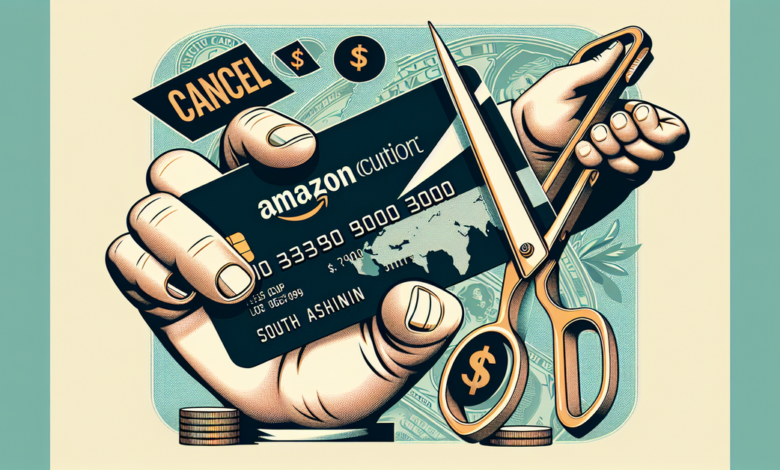 How to Cancel a Credit Card on Amazon