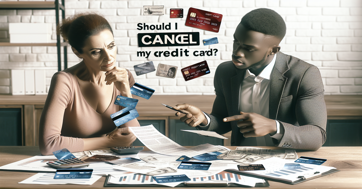 Should I Cancel My Credit Card