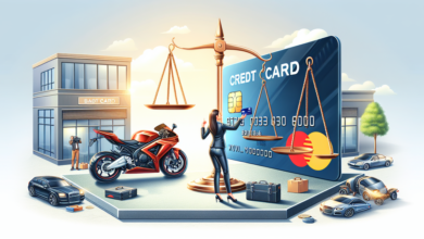 Can You Buy a Motorcycle on a Credit Card