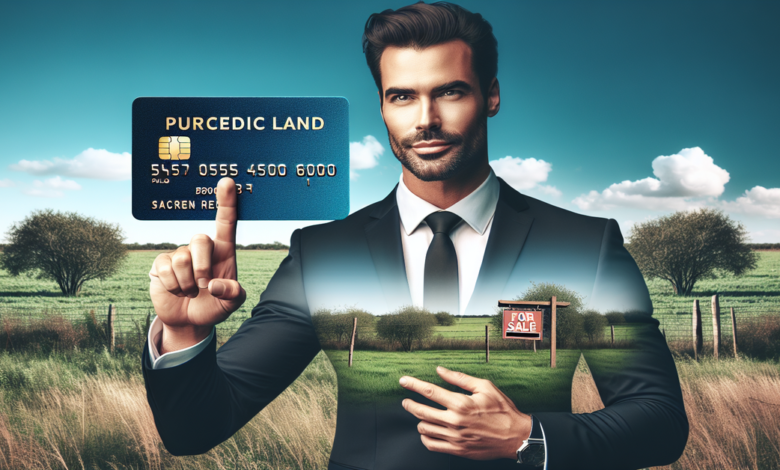 Can You Buy Land With a Credit Card