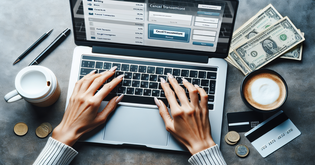 How to Cancel a Pending Transaction on Credit Card