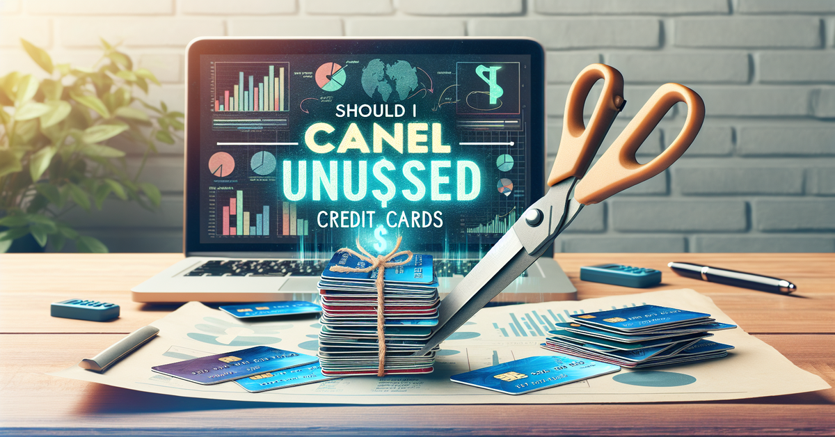 Should I Cancel Unused Credit Cards