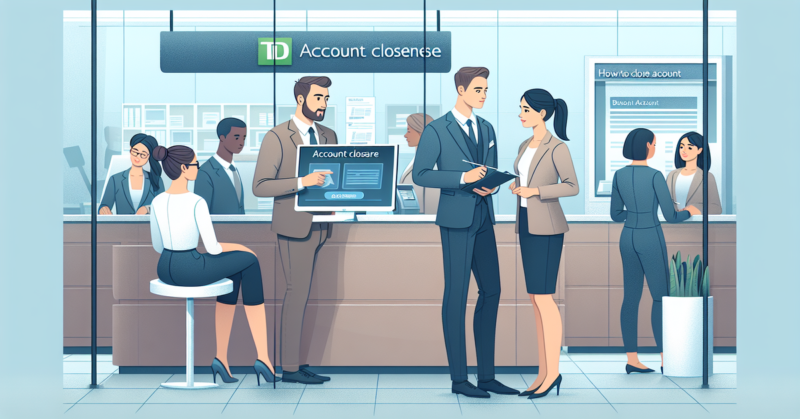 How to Close Account Td Bank