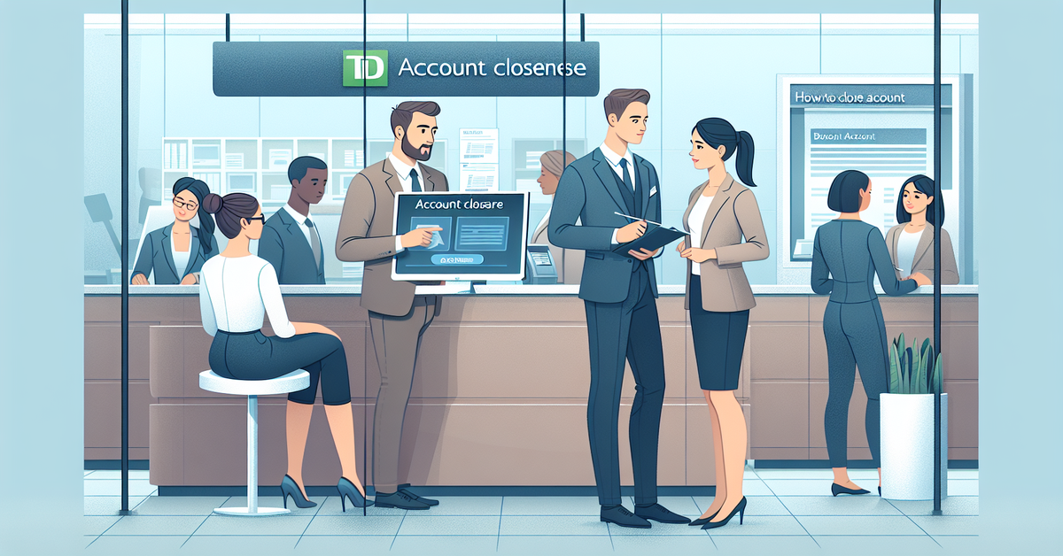 How to Close Account Td Bank