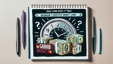 How Long Does It Take Grubhub to Verify Debit Card