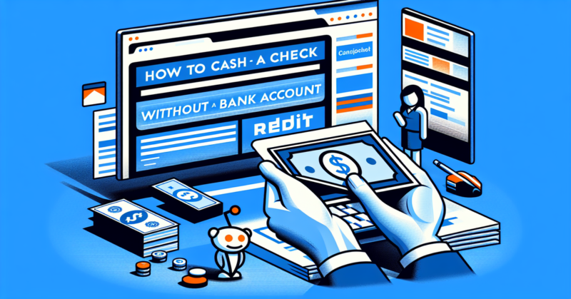 How to Cash a Check Without a Bank Account Reddit