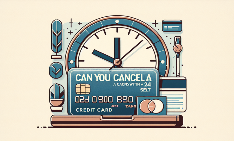 Can You Cancel a Credit Card Transaction Within 24 Hours