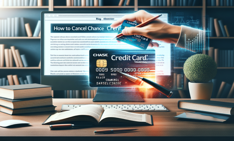 How to Cancel Chase Credit Card Account