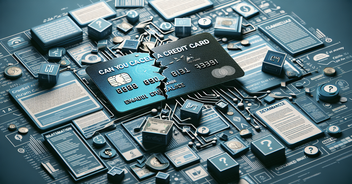 Can You Cancel a Credit Card With a Balance