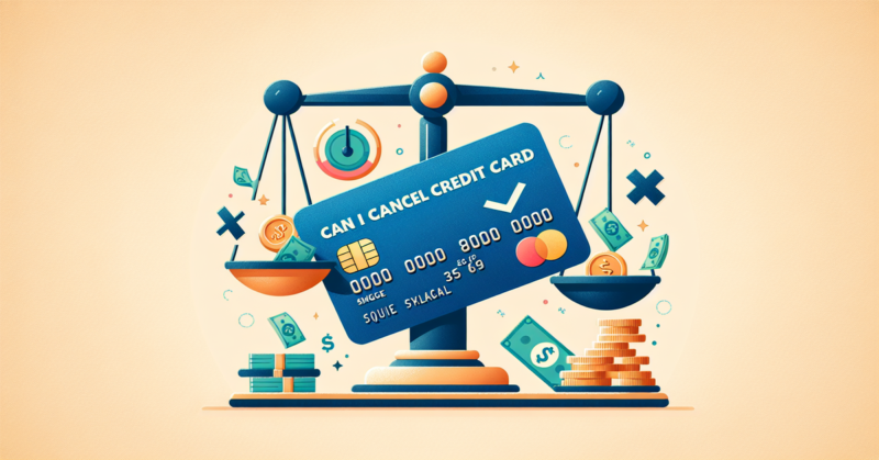 Can I Cancel a Credit Card With a Balance