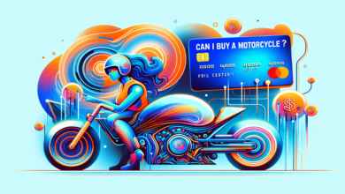 Can I Buy a Motorcycle With a Credit Card