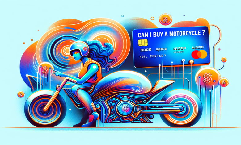 Can I Buy a Motorcycle With a Credit Card