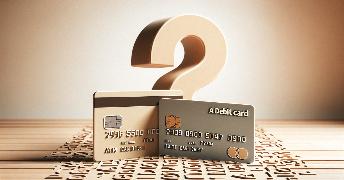 Is Atm Card a Debit Card