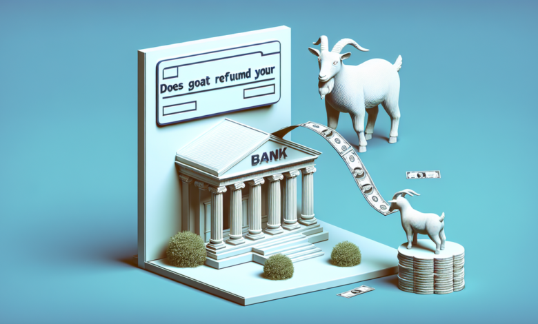 Does Goat Refund Your Money to Your Bank Account