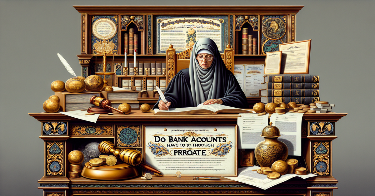 Do Bank Accounts Have to Go Through Probate