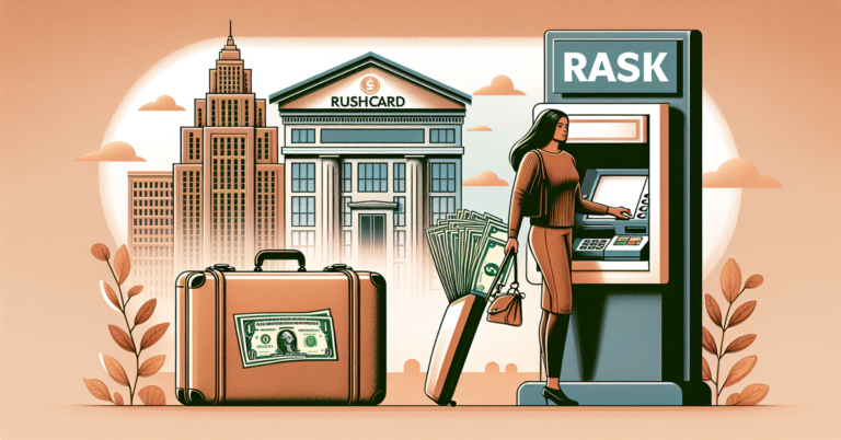 RushCardからお金を引き出せる銀行はどこですか?