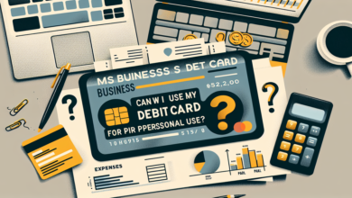 Can I Use My Business Debit Card for Personal Use