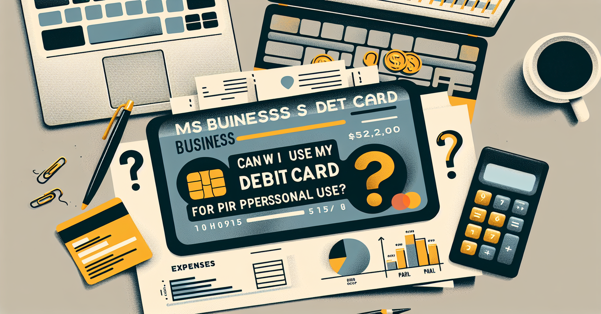 Can I Use My Business Debit Card for Personal Use