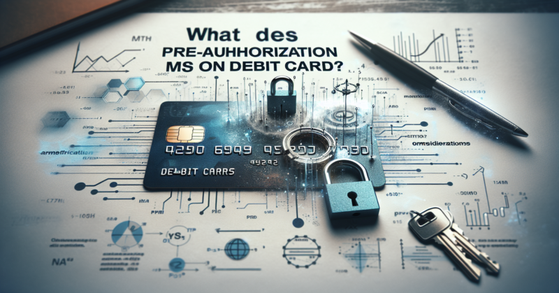 What Does Pre-Authorization Mean on Debit Card