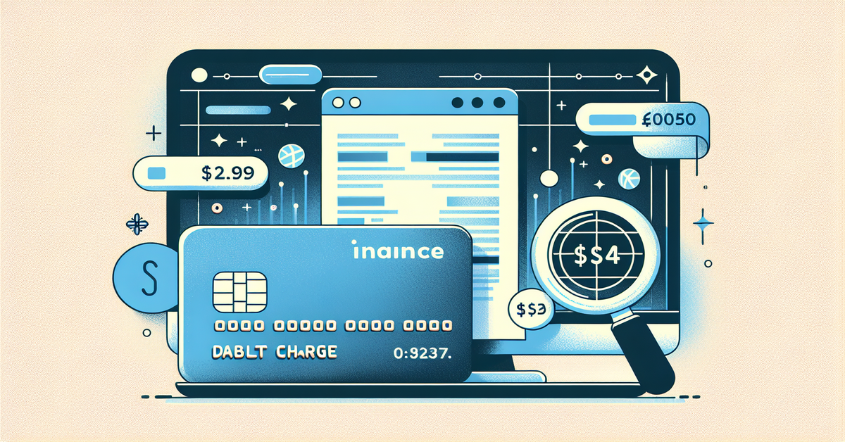 What Is Palotv Charge on Debit Card