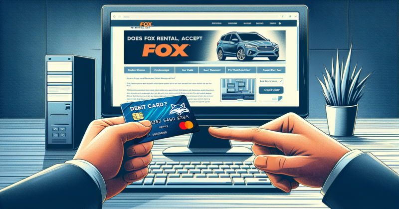 Does Fox Rental Car Accept Debit Cards