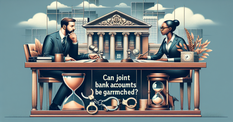 Can Joint Bank Accounts Be Garnished