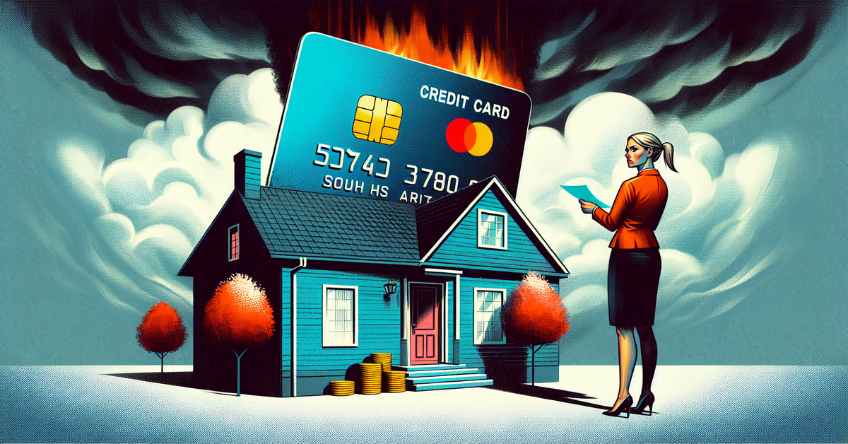 Can a Credit Card Company Take Your House