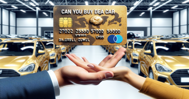 デビットカードで車を購入できますか？