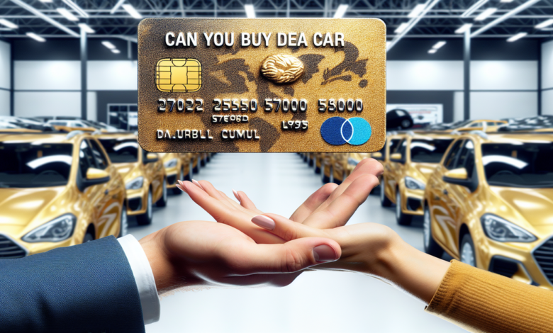 Can You Buy a Car With Debit Card