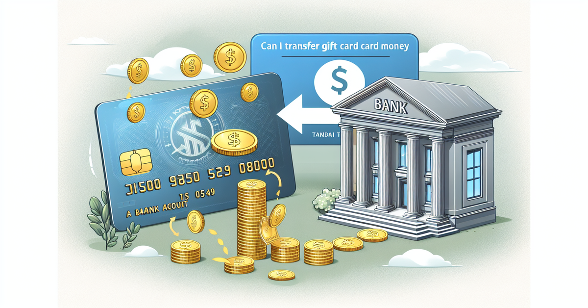 Can I Transfer Gift Card Money to Bank Account