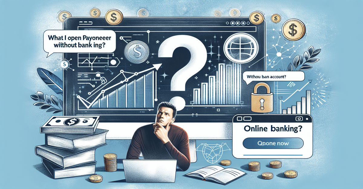 Can I Open Payoneer Without Bank Account