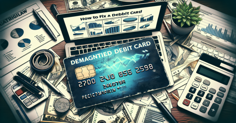 How to Fix a Demagnetized Debit Card