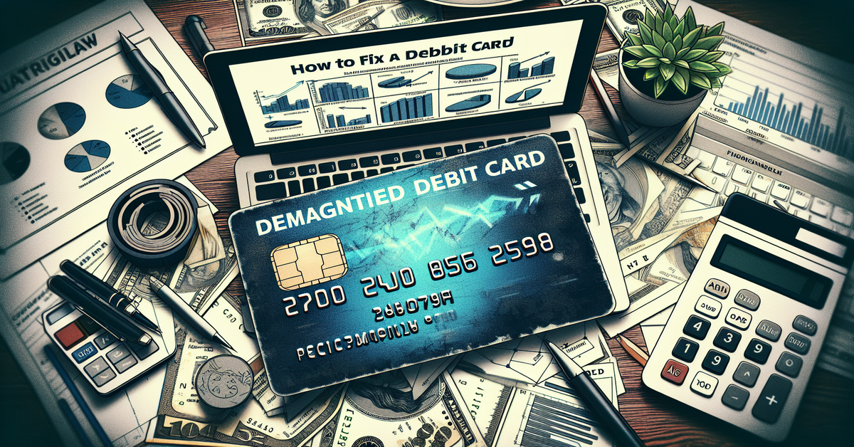 How to Fix a Demagnetized Debit Card