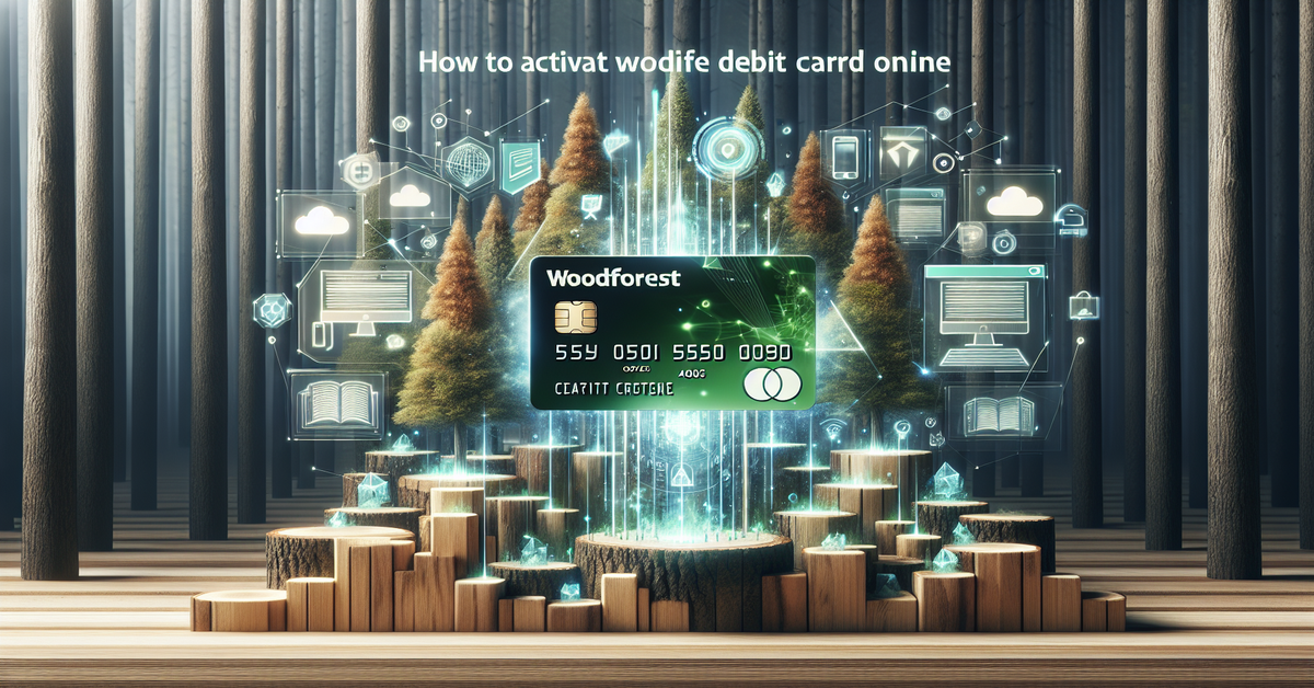 How to Activate Woodforest Debit Card Online