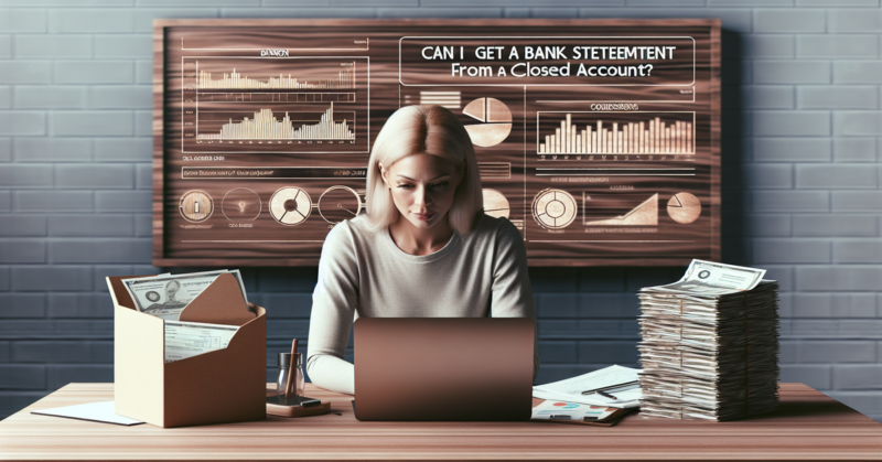 Can I Get a Bank Statement From a Closed Account