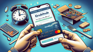 How Long Does Grubhub Take to Verify Debit Card