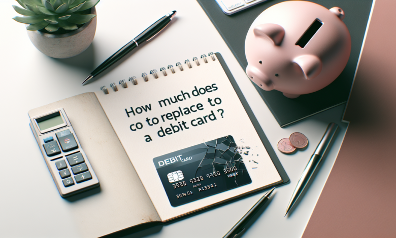 How Much Does It Cost to Replace a Debit Card