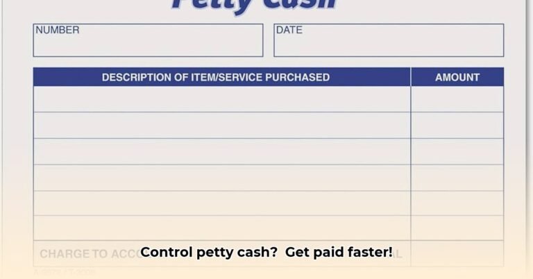 A Form Showing Proof of a Petty Cash Payment